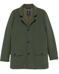 Fay - Button-Fastening Flap-Pocket Jacket - Lyst