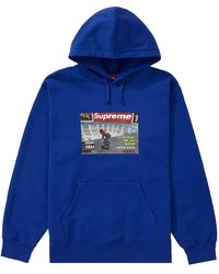 Supreme - X Thrasher Graphic-Print Hoodie - Lyst