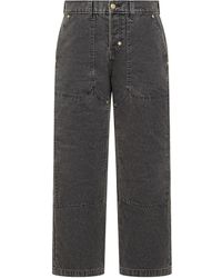 Dickies - Trucker Jeans Met Dubbele Knie - Lyst