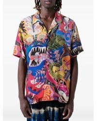 Endless Joy - Graphic-Print Short-Sleeve Shirt - Lyst