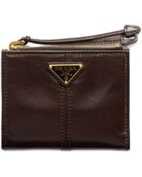 Prada - Portafoglio Con Logo - Lyst