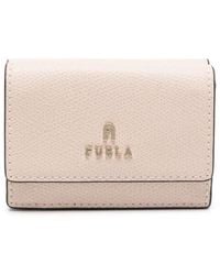 Furla - Camelia Logo-Plaque Leather Wallet - Lyst