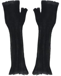 Avant Toi - Fingerlose Handschuhe - Lyst