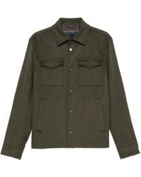 Herno - Button-Up Chest-Pocket Jacket - Lyst