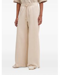 adidas - All Szn Fleece Loose Wide-Leg Trousers - Lyst