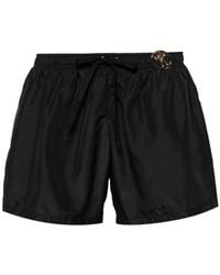 Moschino - Double Question Mark Swim Shorts - Lyst