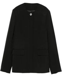 TOTEME - Round-Neck Flap-Pocket Jacket - Lyst