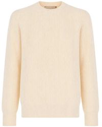 Amaranto - Pull Côtelé À Manches Raglan - Lyst