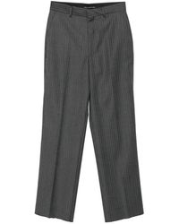 Reveres 1949 - Pantalon Droit À Fines Rayures - Lyst