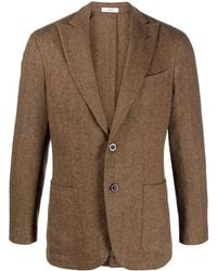 Boglioli - Herringbone Single-Breasted Blazer - Lyst