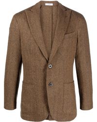 Boglioli - Blazer Con Motivo De Espiga - Lyst