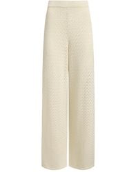 12 STOREEZ - Cotton Knit Trousers - Lyst
