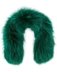 MR & MRS - Faux-Fur Scarf - Lyst