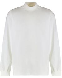 Stone Island - Oversized T-Shirt With Long Sleeves - Lyst