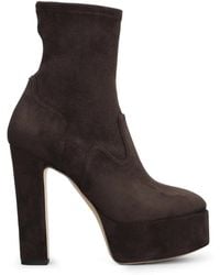 Casadei - Platform Ankle Boots - Lyst