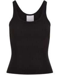 Paris Georgia Basics - Ribbed Top - Lyst