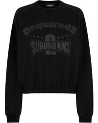DSquared² - Sweatshirt mit grafischem Print - Lyst