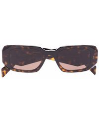 Prada - Tortoiseshell Square-Frame Sunglasses - Lyst