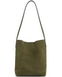 Mansur Gavriel - Small Cabas Nubuck Leather Shoulder Bag - Lyst