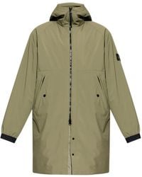 Stone Island - Parka With Hood - Lyst