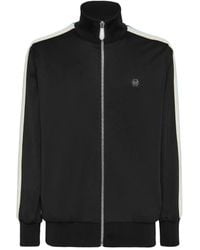 Philipp Plein - High-Neck Zip-Up Track Jacket - Lyst