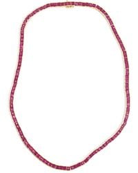 Izabel Display - Collana Tennis Con Gemme Squadrate - Lyst