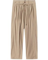 Isabel Marant - Inaya Wide-Leg Layered Waistband Pants - Lyst