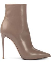 Le Silla - Eva 120Mm Leather Ankle Boots - Lyst