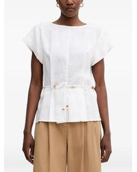 Pedro Del Hierro Madrid - Bead-Embellished Drawstring-Waist Top - Lyst