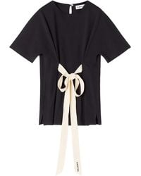 Lanvin - Tie-Detail Top - Lyst