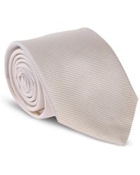 Dell'Oglio - Textured Silk Tie - Lyst