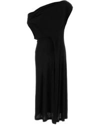 Co. - One-Shoulder Midi Dress - Lyst