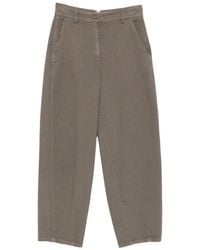 Via Masini 80 - Pantalon Slim Crop - Lyst
