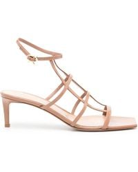Gianvito Rossi - Sandales Mondry 55 Mm En Cuir - Lyst