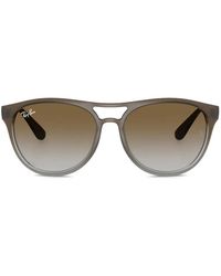 Ray-Ban - Brad Pilot-Frame Sunglasses - Lyst