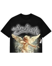 Mixed Emotions - T-Shirt Crop À Ornements Strassés - Lyst