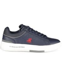 U.S. Grand - Perforated Logo-Patch Sneakers - Lyst