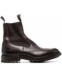 Tricker's - Detailed Chelsea Boots - Lyst
