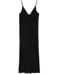 Rick Owens - Slip-Style Midi Dress - Lyst