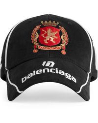 Balenciaga - Paris Soccer Cotton Cap - Lyst