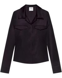 Courreges - Satin Shirt - Lyst