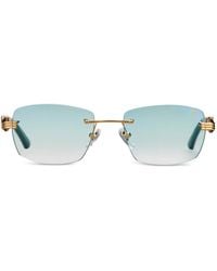 Vintage Frames Company - Rahmenlose Bal Harbor Sonnenbrille - Lyst