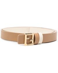 Fendi - O'Lock Logo-Plaque Belt - Lyst