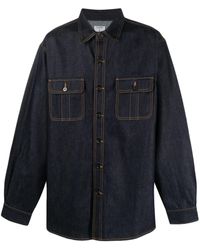 Filippa K - Classic-collar Long-sleeve Shirt - Lyst