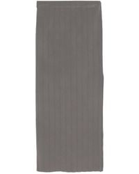 Remain - Falda midi de canalé - Lyst