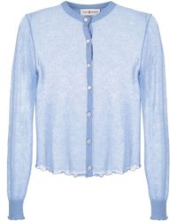 Tory Burch - Button-down Fitted Cardigan - Lyst