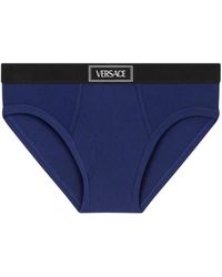 Versace - 90S Slip Met Logo - Lyst
