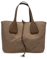 Borbonese - Borsa A Spalla Con Stampa - Lyst