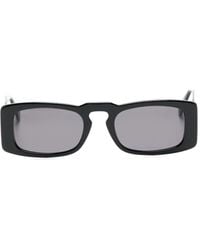 Andy Wolf - Sonnenbrille Mit Eckigem Gestell - Lyst