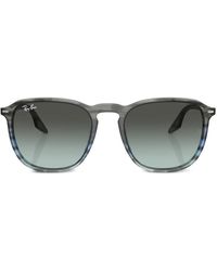 Ray-Ban - Gafas de sol con letras del logo - Lyst